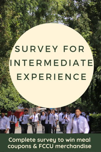 Survey For Intermediate Experience
