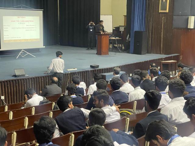 Formanite Physics Society (FPS) Organizes an Information Session on How to Present Your BISE Physics Exam